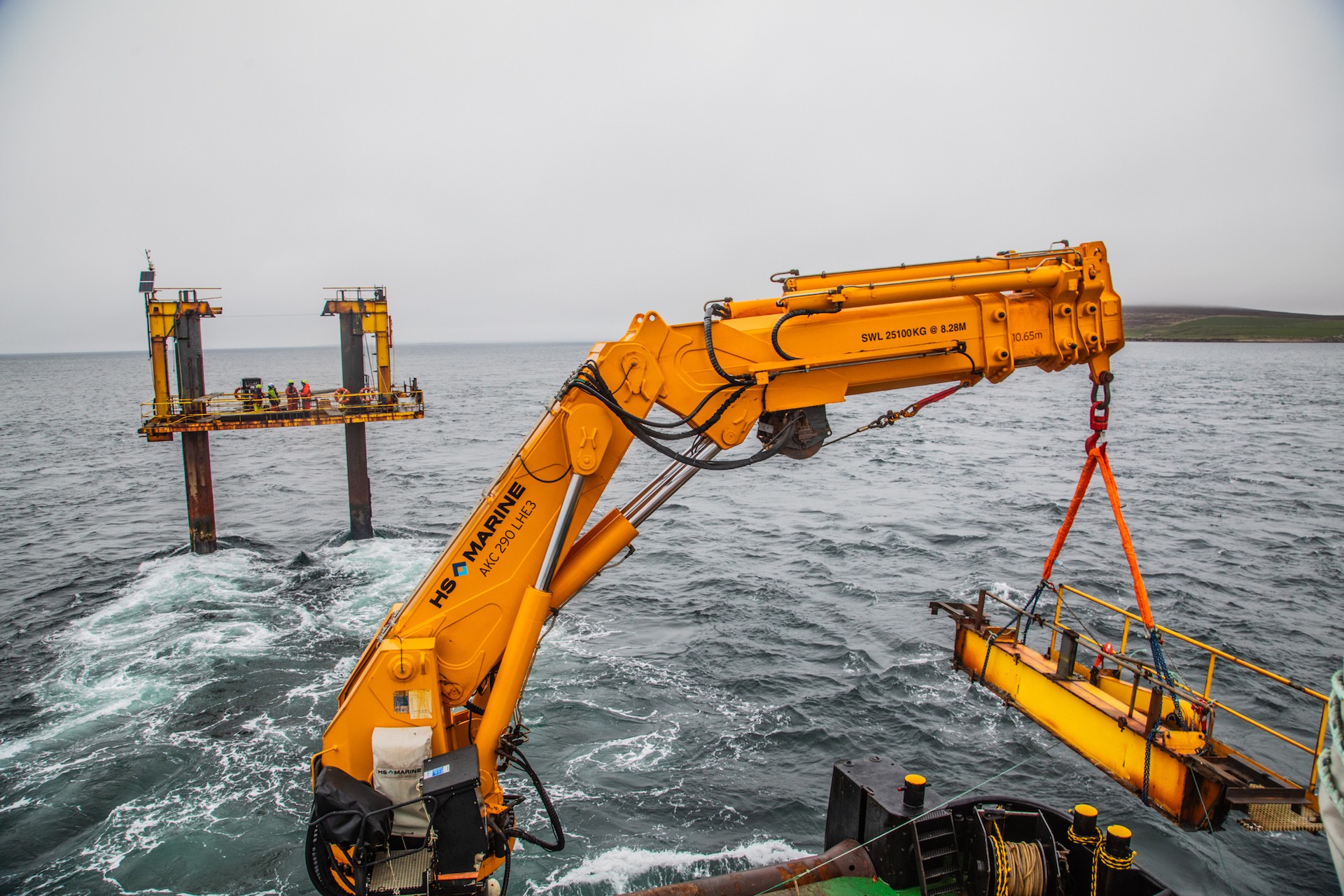 Ocean Kinetics and Green Marine wrap up OpenHydro tidal platform decommissioning