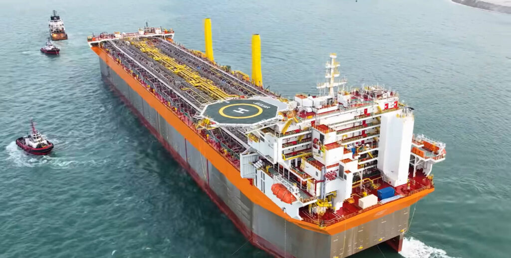 FPSO Jaguar hull; Source: SBM Offshore