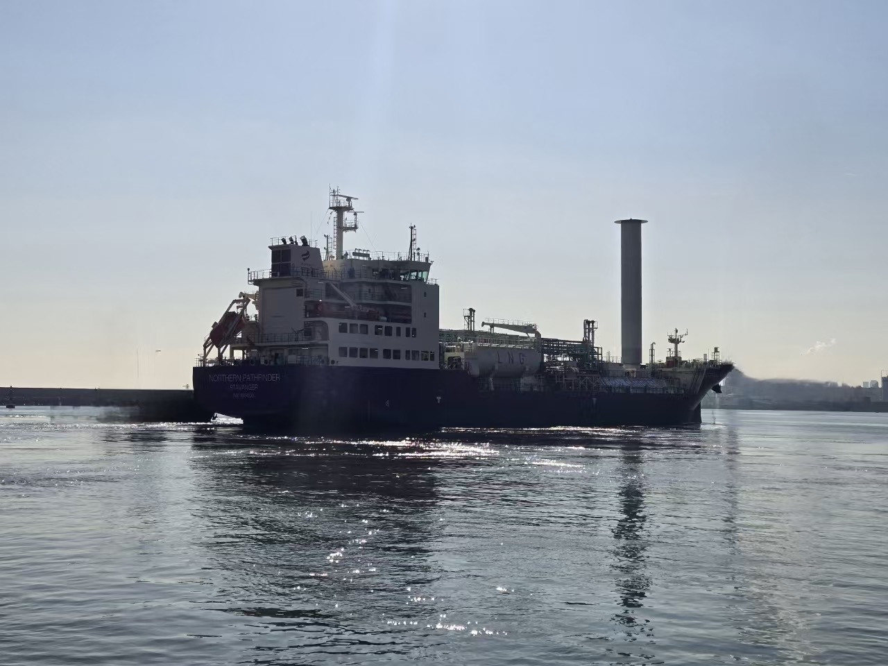 boat out in the water