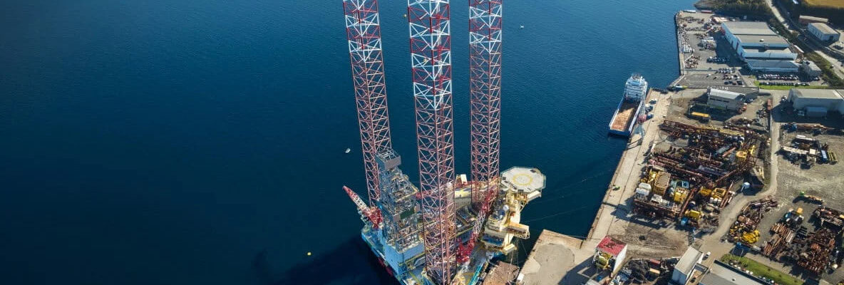 Noble Interceptor jack-up rig; Source: Noble Corporation