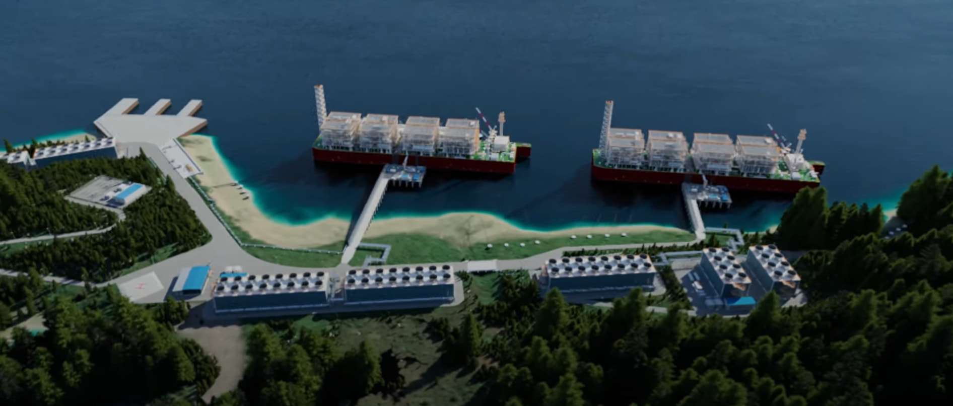 Ksi Lisims LNG concept; Source: Western LNG