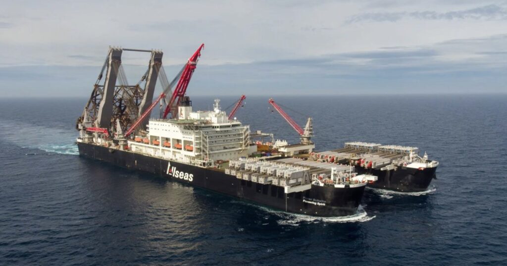 WATCH: Time-lapse of JLS beam installation on Pioneering WATCH: Time-lapse of JLS beam installation on Pioneering