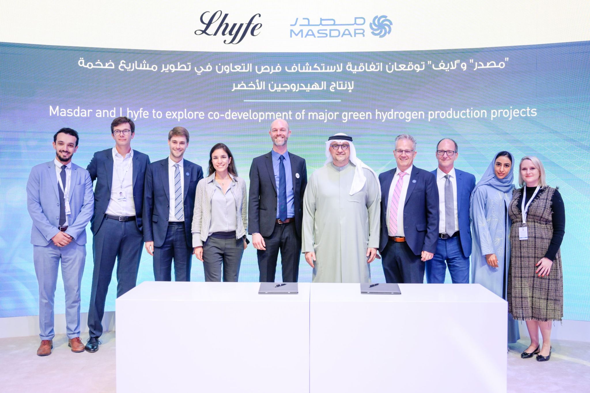 Masdar and Lhyfe Lead Large-Scale Hydrogen Projects in Europe