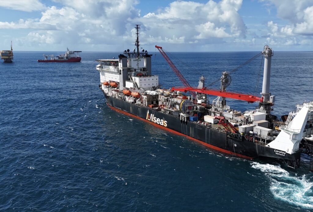 Following Caribbean gig, Allseas' Lorelay goes to Rotterdam for lifetime extension