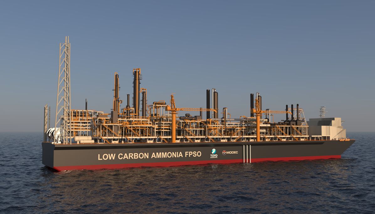 MODEC and TOYO receive stamp of approval for blue ammonia FPSO