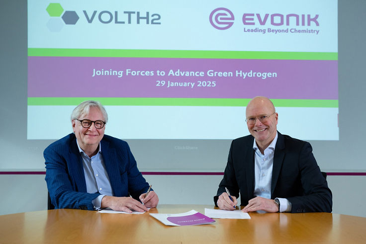 Evonik and VoltH2 Collaborate to Boost Green Hydrogen Production in the Netherlands