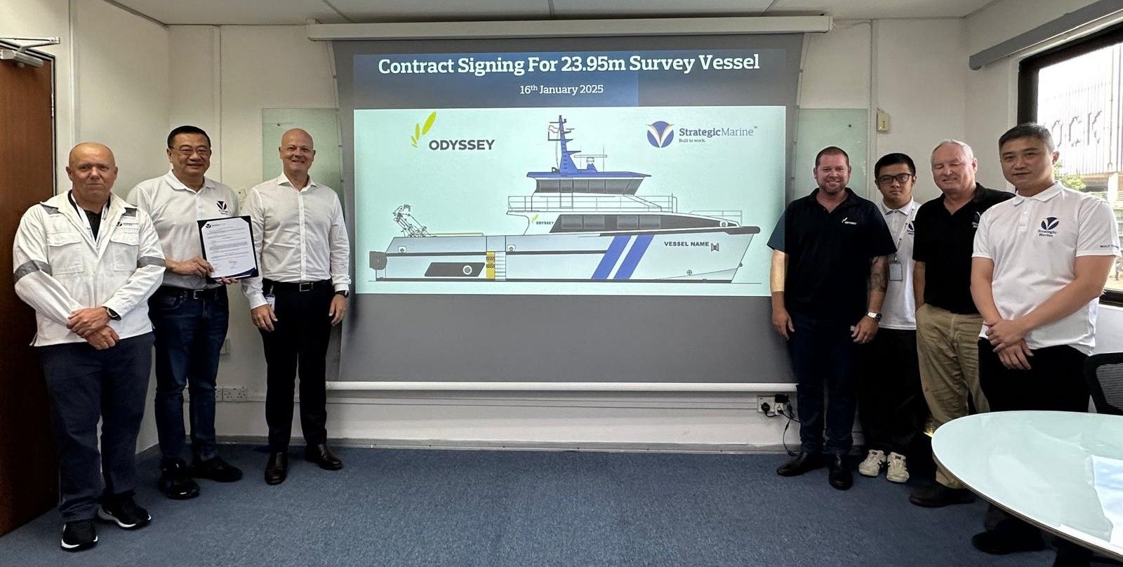 Singapore’s Strategic Marine to build survey vessel for Australian firm