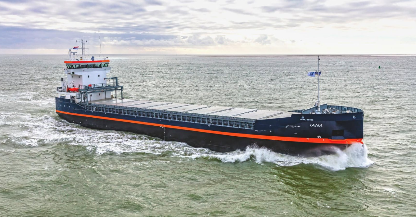 MV Iana delivered: Fuel efficient, future-proof and ready to go