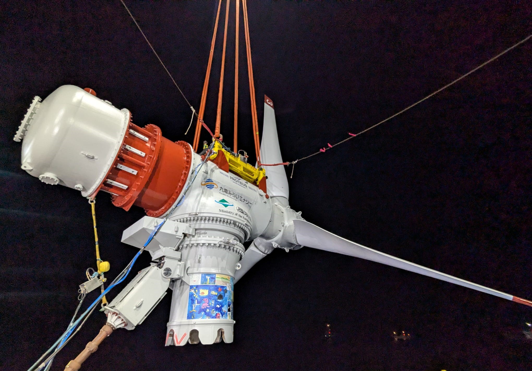 AR1100 deployment ProteusAR1100 deployment Proteus Marine Renewables