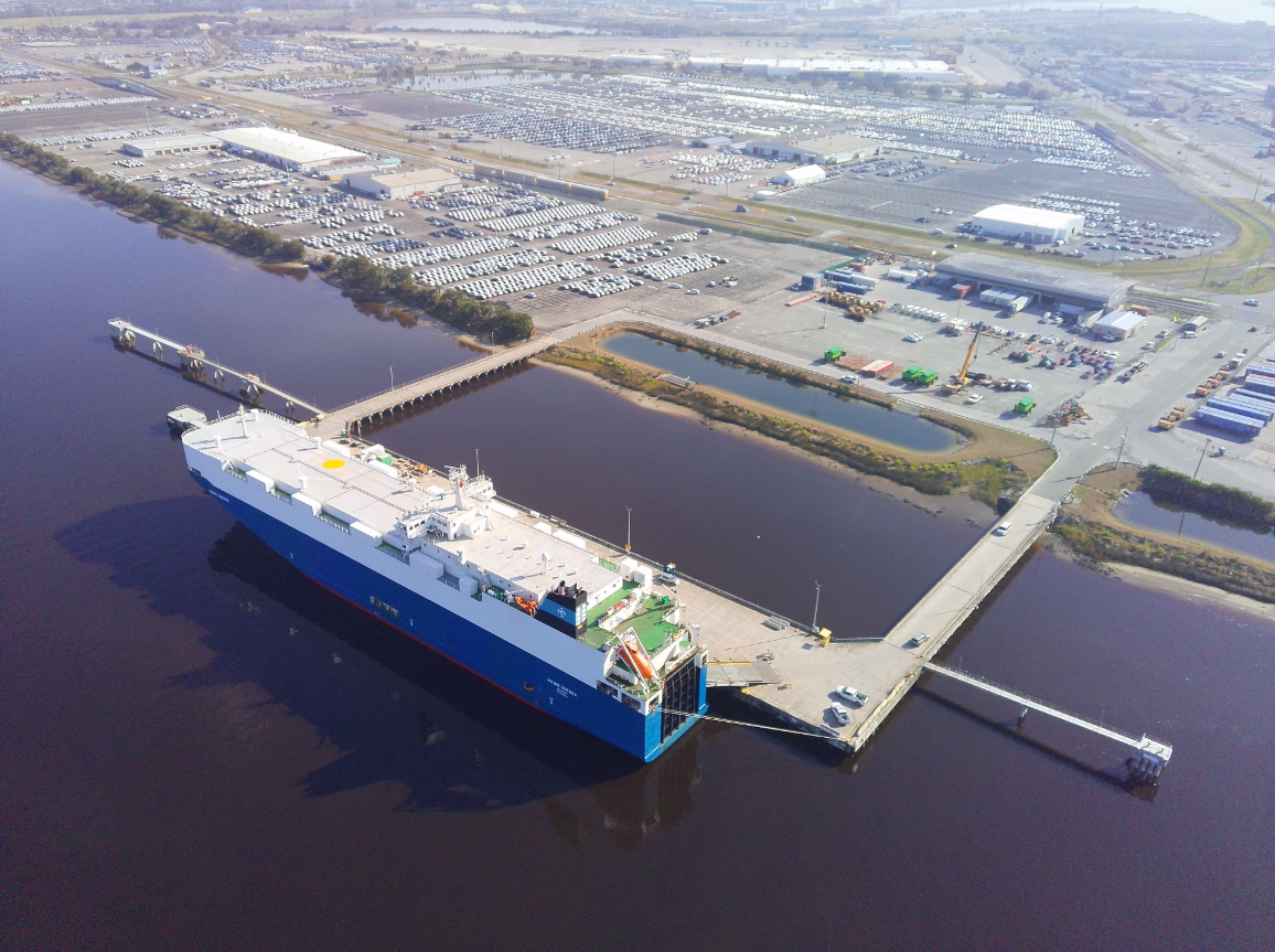 Jaxport nears halfway mark in $60M berth enhancement project