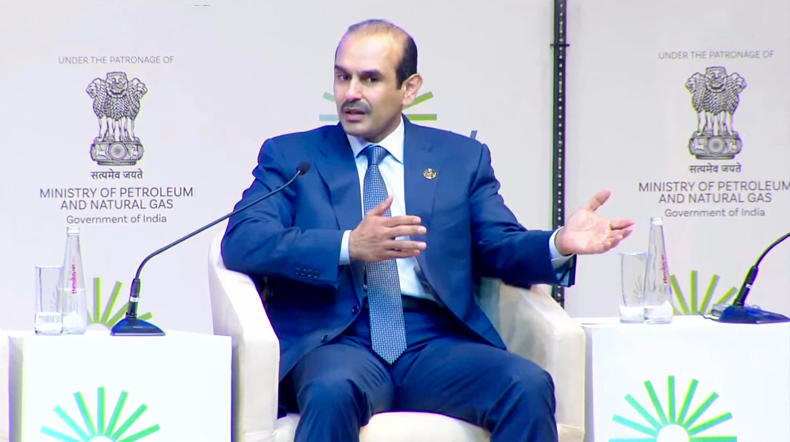 Saad Sherida Al-Kaabi, Qatar’s Minister of State for Energy Affairs and President and CEO of QatarEnergy; Source: QatarEnergy