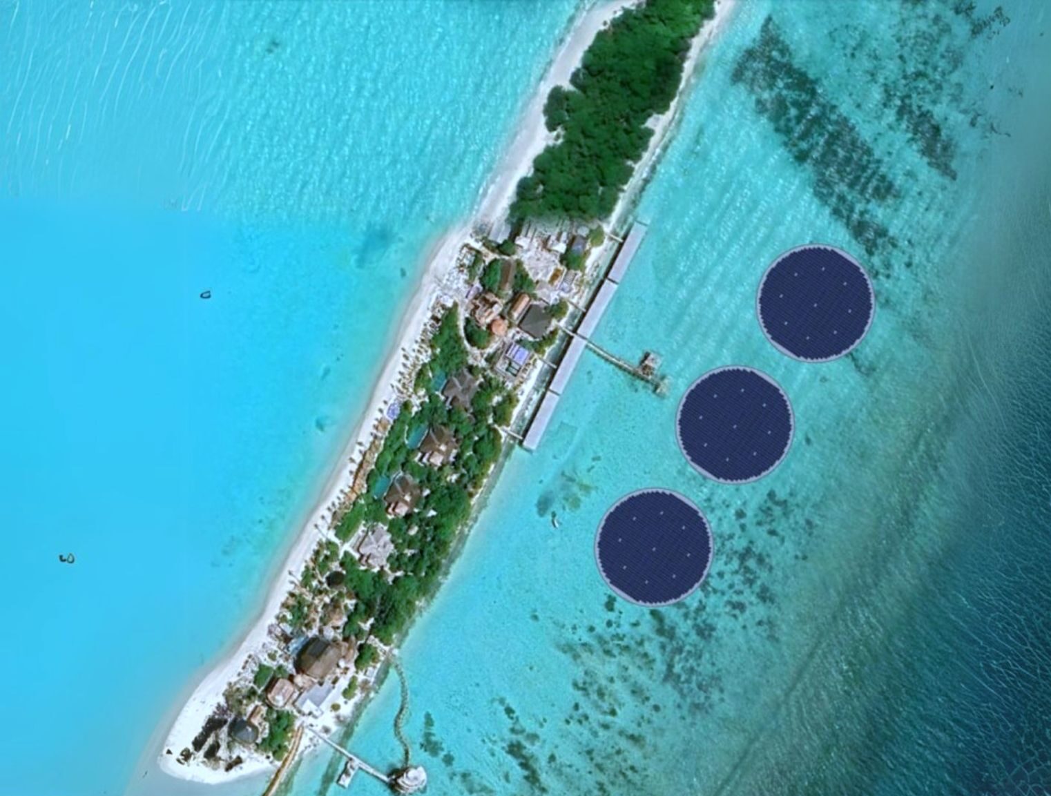 Singapore-based Canopy Power has deployed renewable energy systems that include floating solar at Soneva’s luxury resorts in the Maldives,