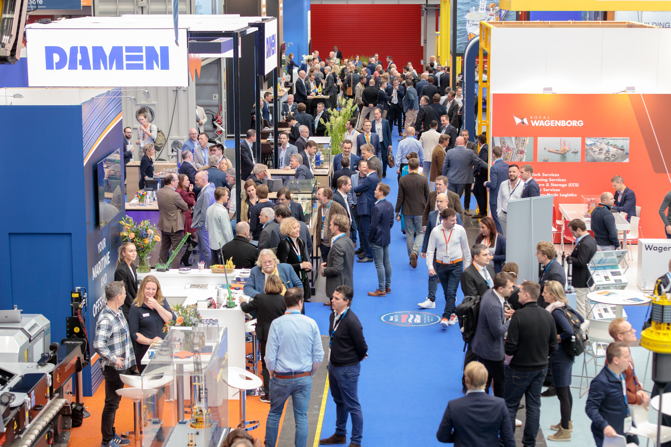 Offshore Energy Amsterdam 2025 exhibition floor 70% booked