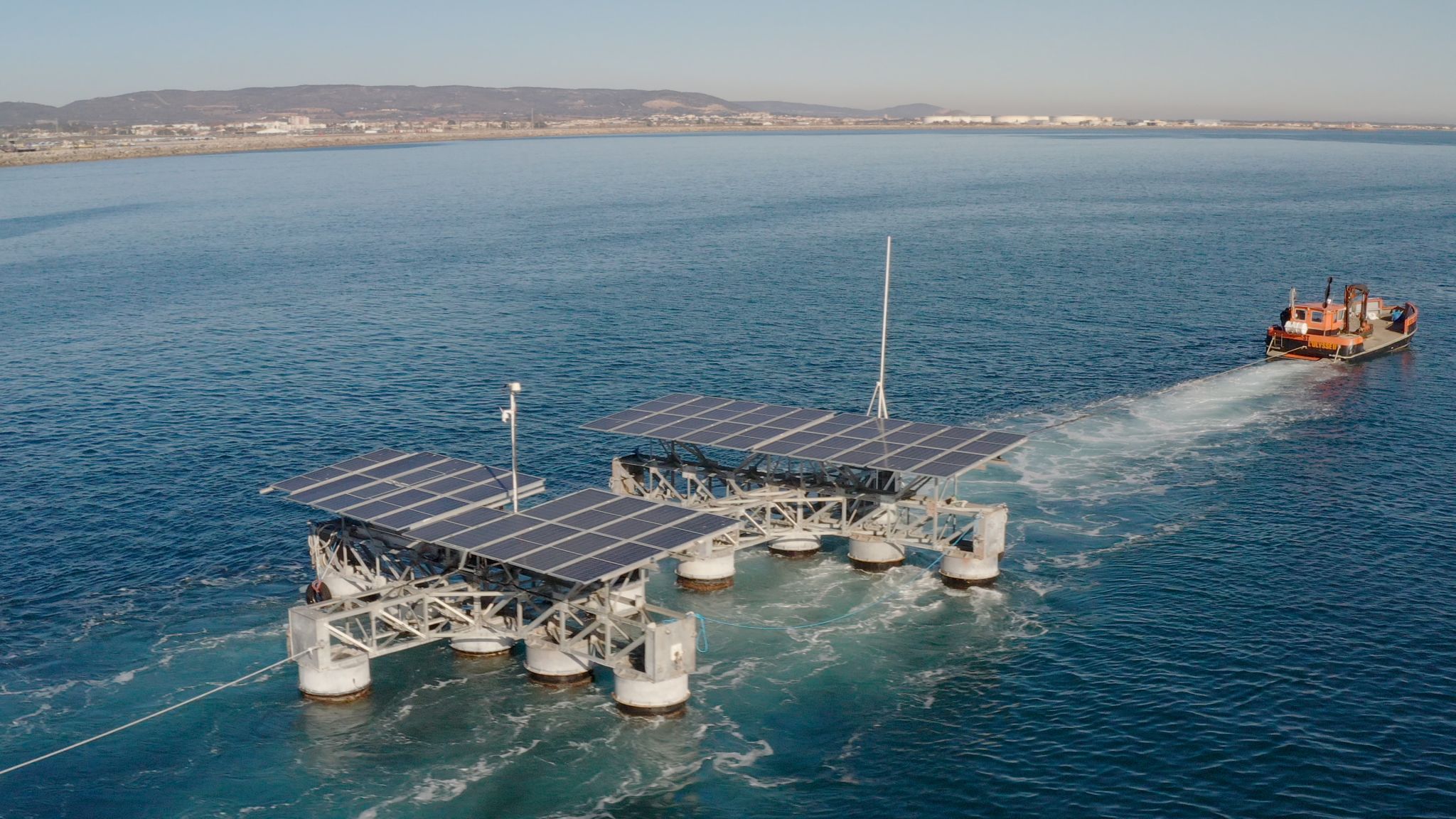 French company SolarinBlue’s offshore solar technology has been selected as one of 52 solutions under the EU-backed TREASURE project