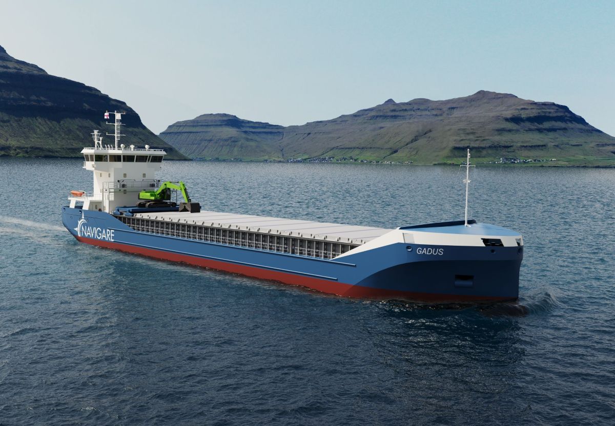 Thecla Bodewes: Keel laid for Navigare Shipping’s first diesel-electric Gadus vessel