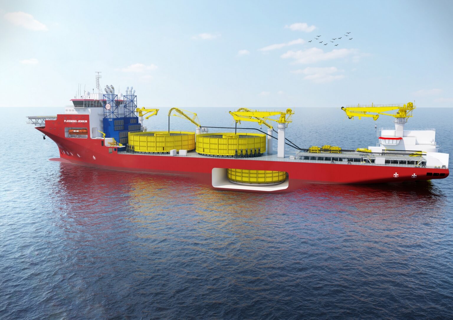 Methanol automation order for Jan De Nul’s XL cable-layers lands in Finland