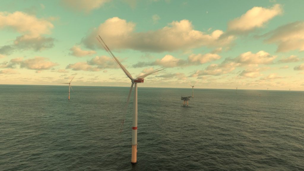 Sandbank offshore wind farm. Source: Vattenfall