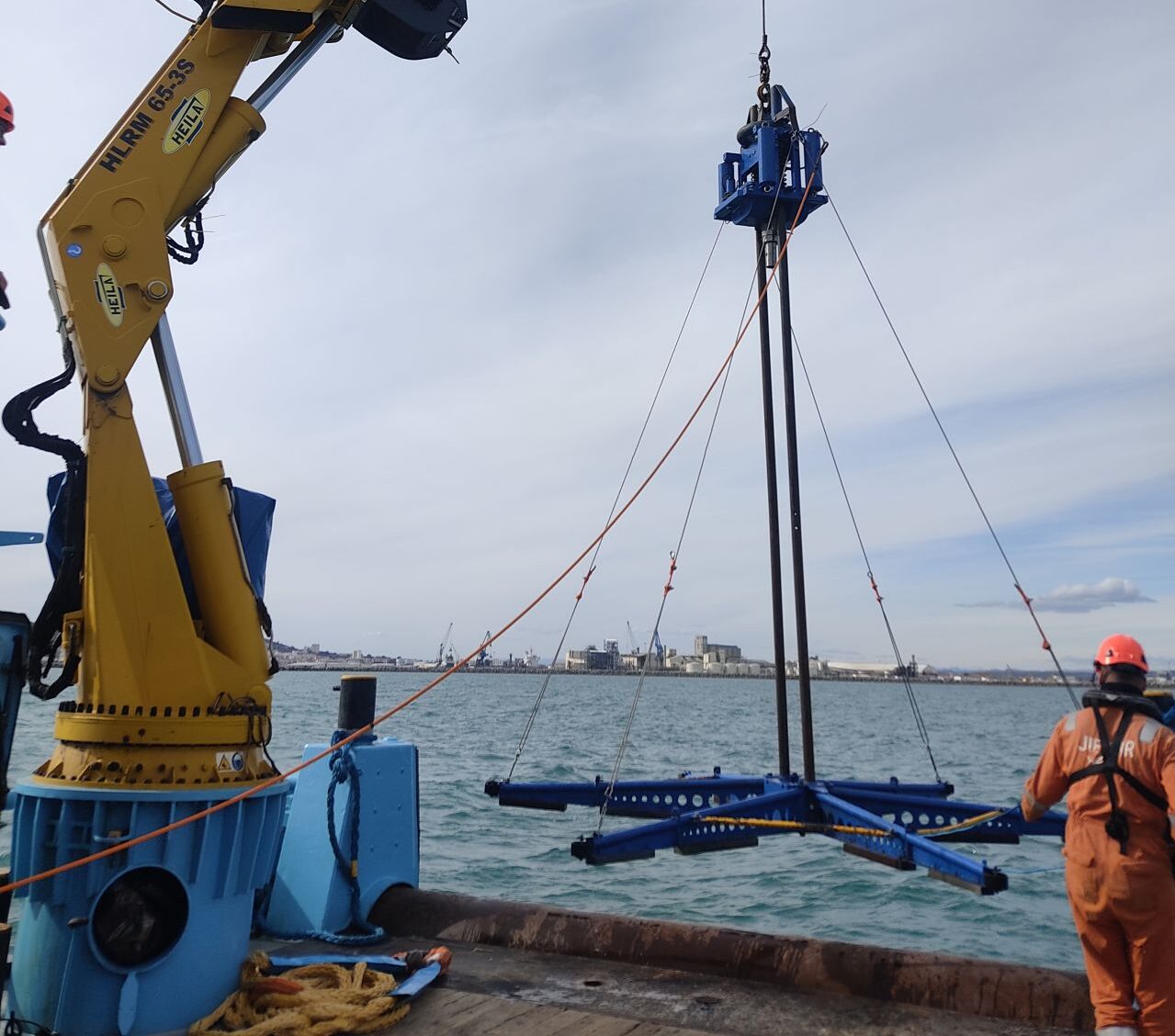 SolarinBlue has completed a geotechnical survey and anchor traction tests for its 1 MW offshore solar project, Méga Sète, supported by France 2030.