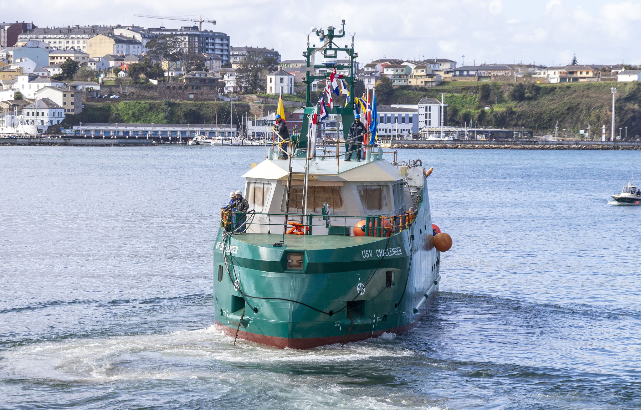 DeepOcean, Solstad and Østensjø Rederi launch advanced, 24-meter unmanned surface vessel