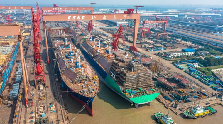 China building 62% of new ships ordered globally in spite of looming US tariffs