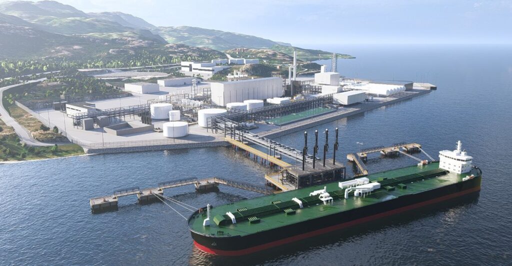 Norwegian Company's Ammonia Sales Deal for Barents Blue Project