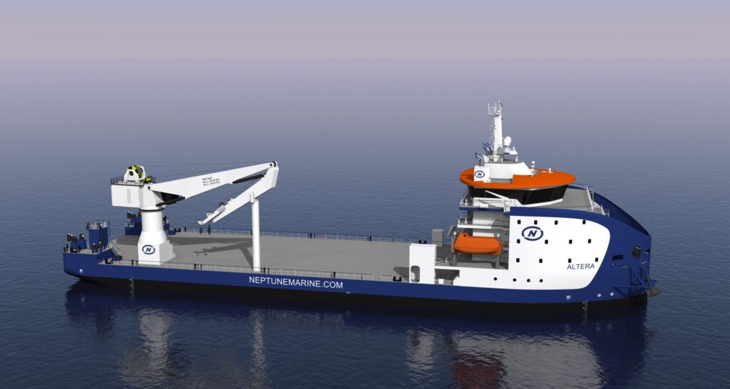 New Dutch-made cable maintenance vessel under construction