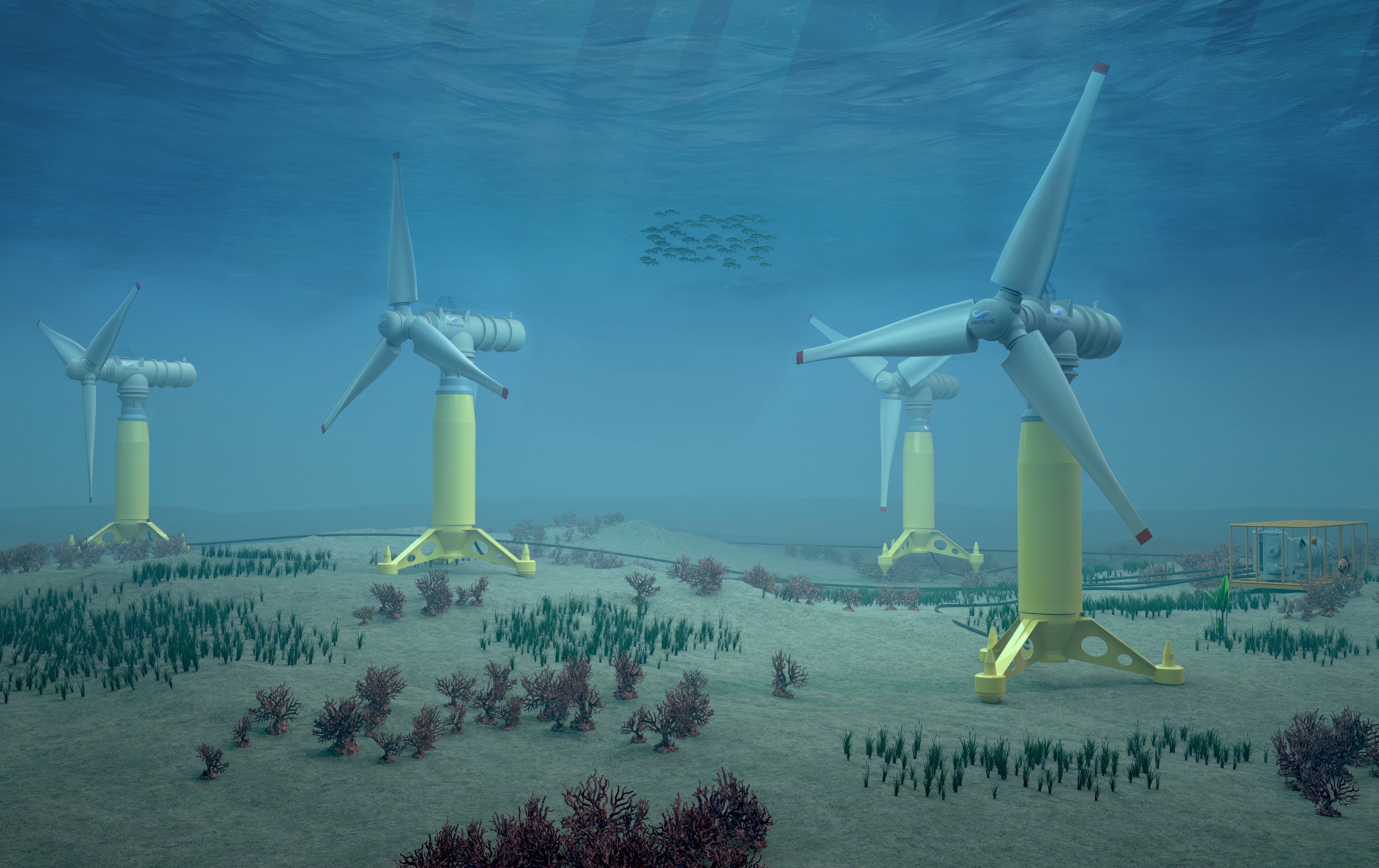 Normandie Hydroliennes' NH1 tidal energy project