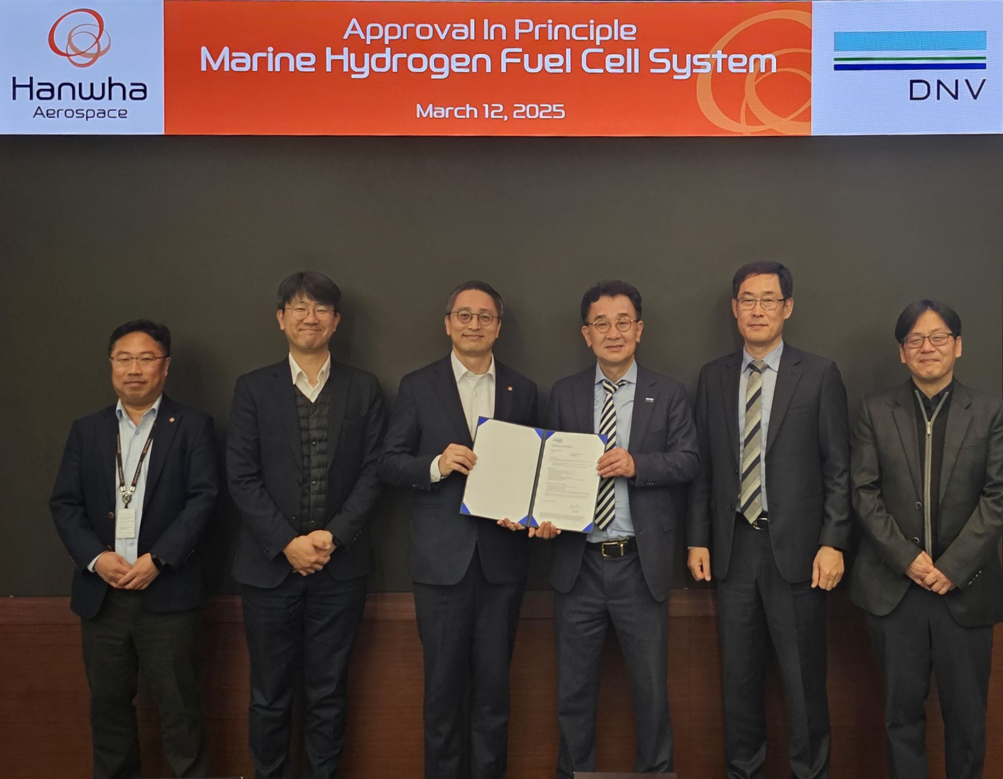 Hanwha Aerospace Receives DNV Approval for Marine Hydrogen Fuel Cell System