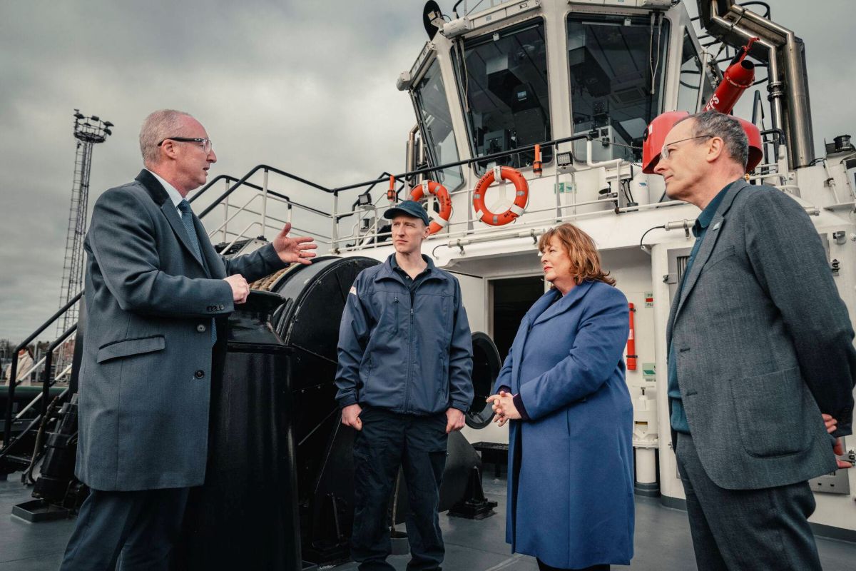 ‘World’s first’ hydrogen shore power demo presented at Port of Leith