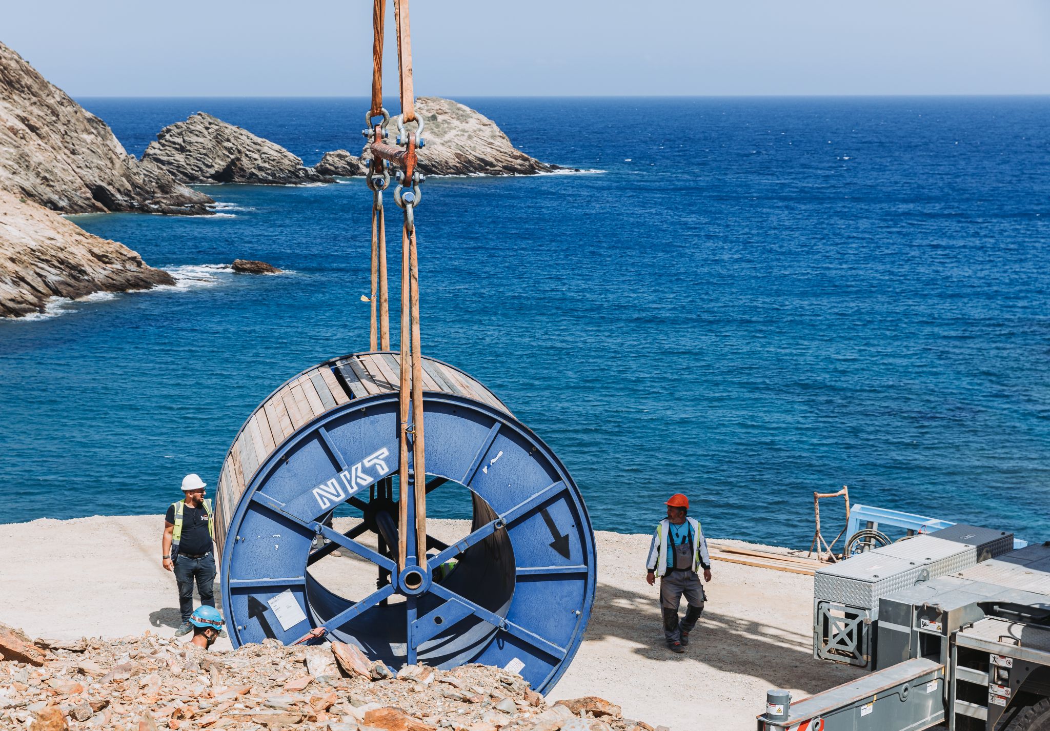 NKT marks key milestone in Greek power cable project, reports progress on Taiwan's first subsea cable factory