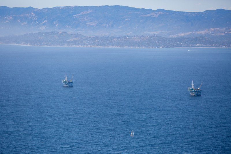 Trump administration hit with lawsuit over oil platform trio’s restart off California