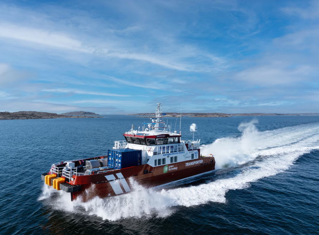 ‘World’s first’ biomethanol-powered crew transfer vessel ready to work in offshore wind