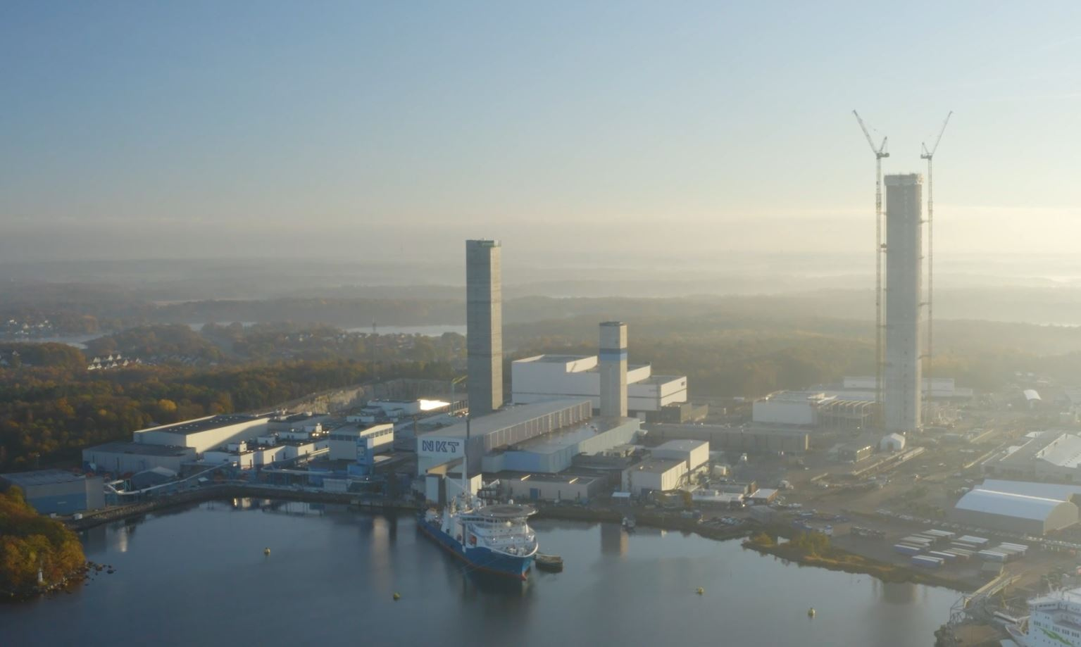 NKT's power cable factory in Karlskrona; Source: NKT