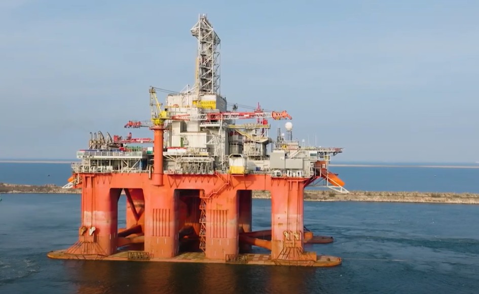 An offshore rig