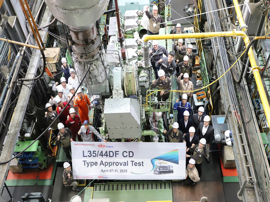 MAN ES’ dual-fuel, methanol-ready GenSet passes type approval test