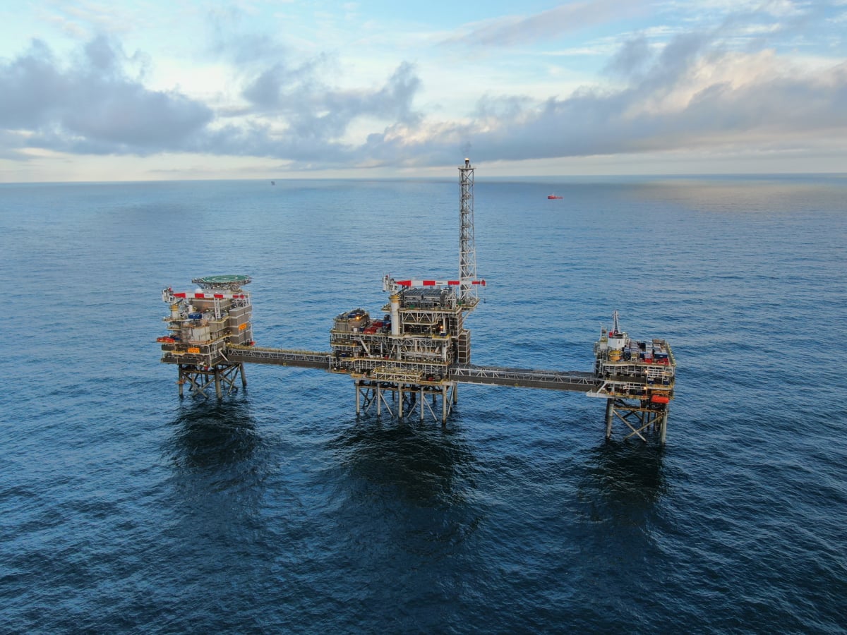 Cygnus Alpha; Source: Neptune Energy, which became part of Eni's UK portfolio now managed by Ithaca