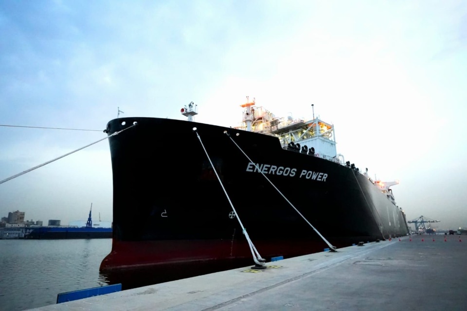 FSRU Energos Power docked