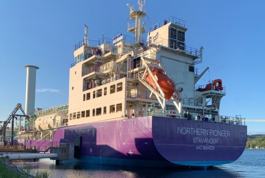 Northern Lights: Ready, set, go with first CO2 on board!