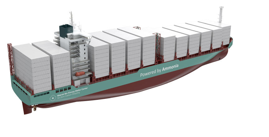MMMCZCS, partners unveil 3,500 TEU ammonia-fueled feeder design