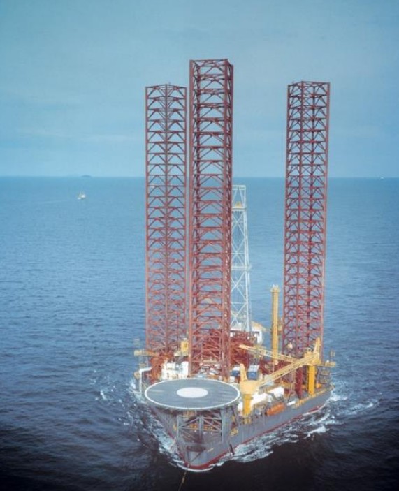 J.T. Angel jack-up rig