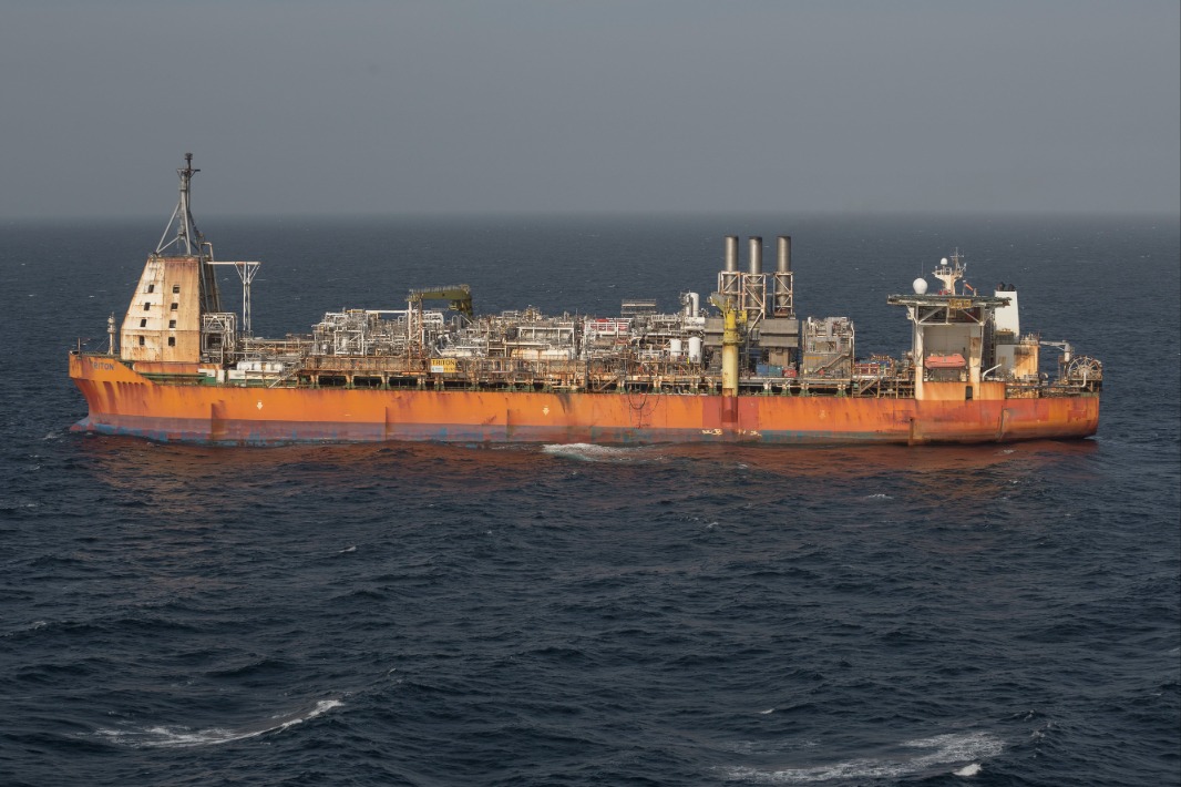 FPSO Triton at sea
