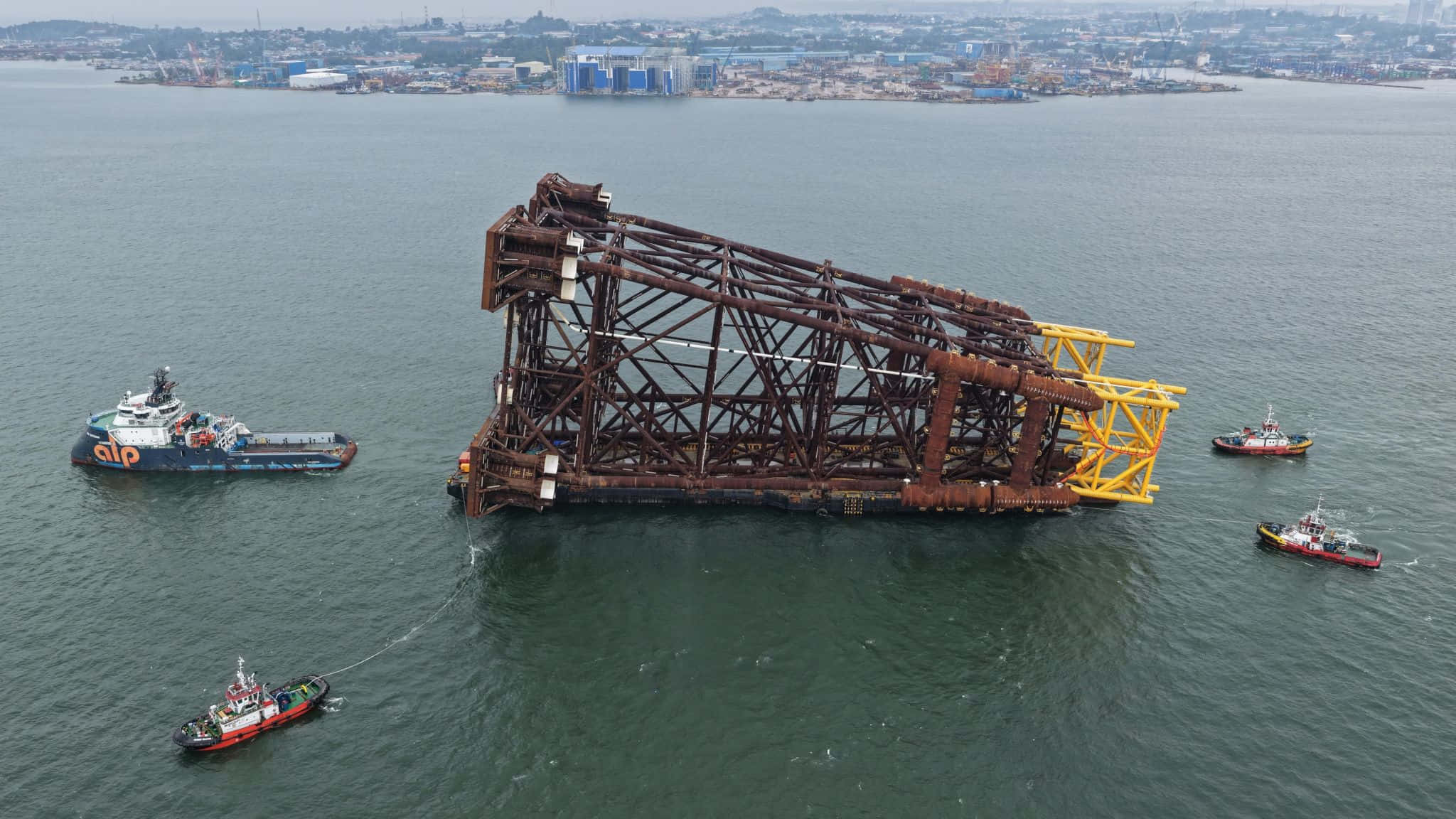 McDermott sends off one of its largest structures ever built to Shell’s huge gas project