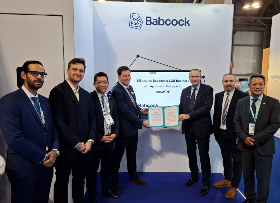 Babcock LGE’s onboard carbon capture solution greenlit by Lloyd’s Register