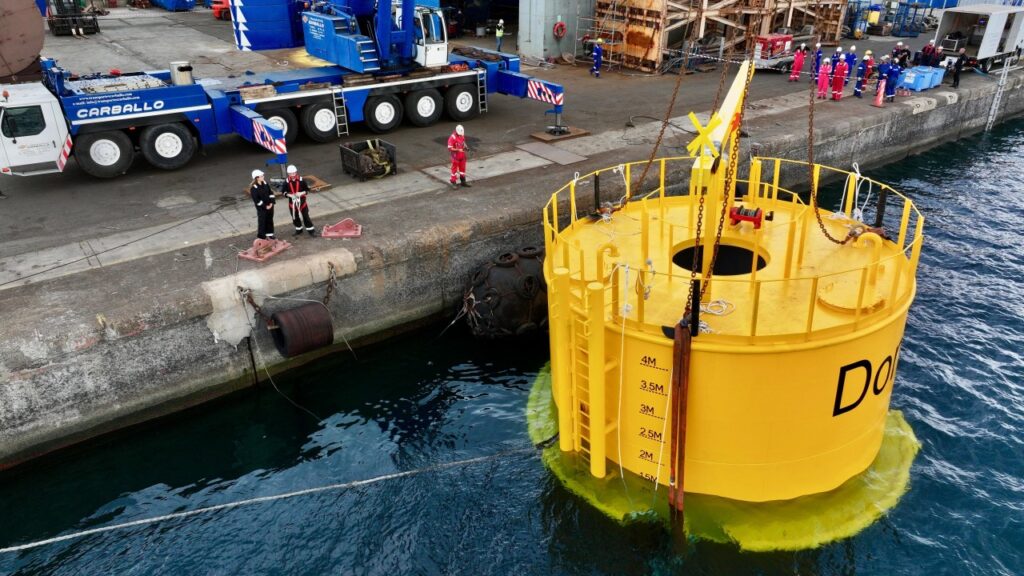 Global OTEC’s structural prototype for operating OTEC in tropical storm prone environments under the Horizon Europe funded 'PLOTEC' project