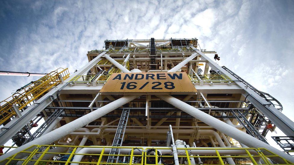 BP’s Andrew field; Source: BP