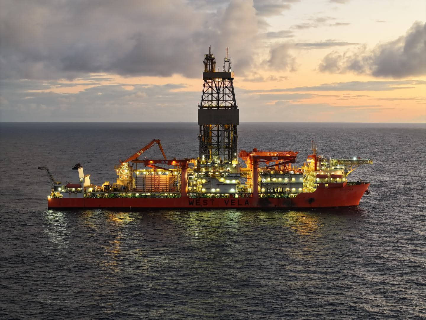 West Vela seventh-generation ultra-deepwater dual activity drillship; Source: Seadrill