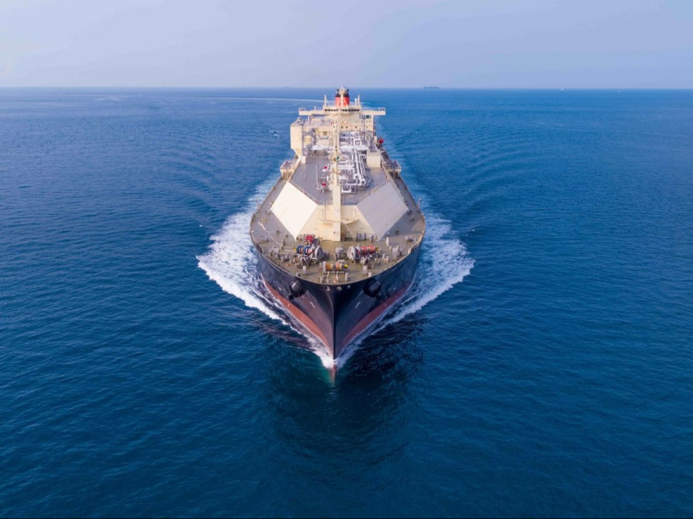 An LNG carrier